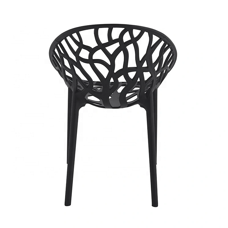 Furniture armless stackable hotel plastic chair events