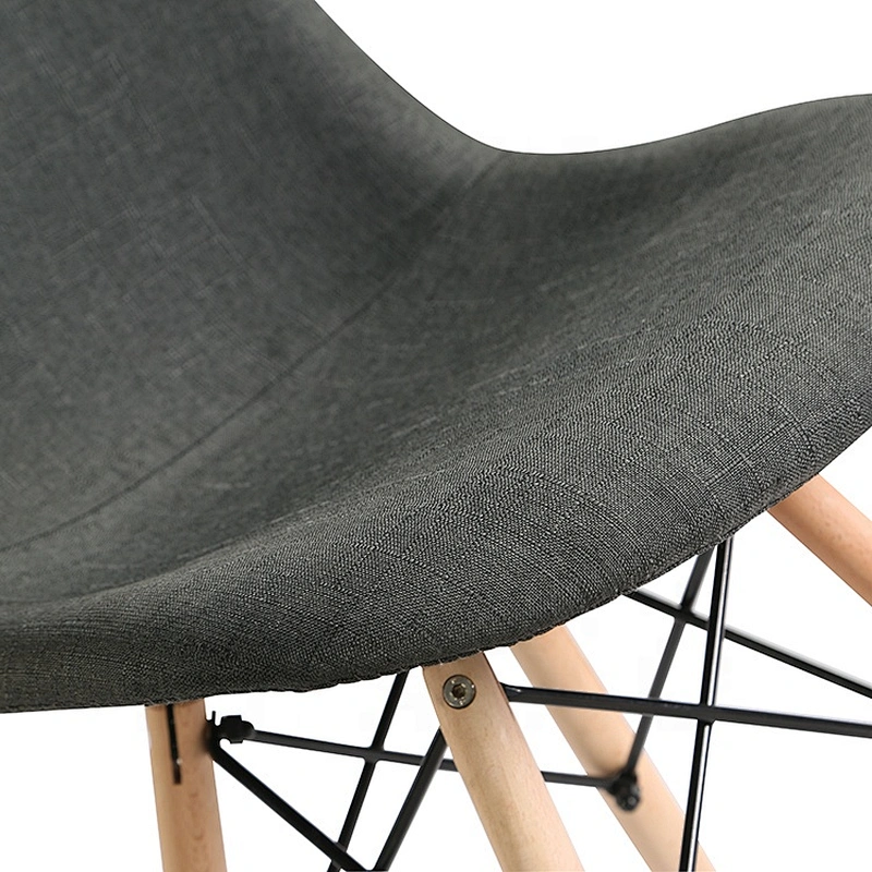 Dining room furniture wooden frame outdoor fabric chair