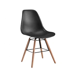 Armless restaurant hotel canteen modern adult plastic chair