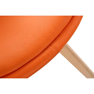 Home furniture fabric dining chair plastic with cushion