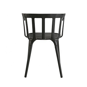 Cheap pp furniture restaurant kitchen stacking chair plastic