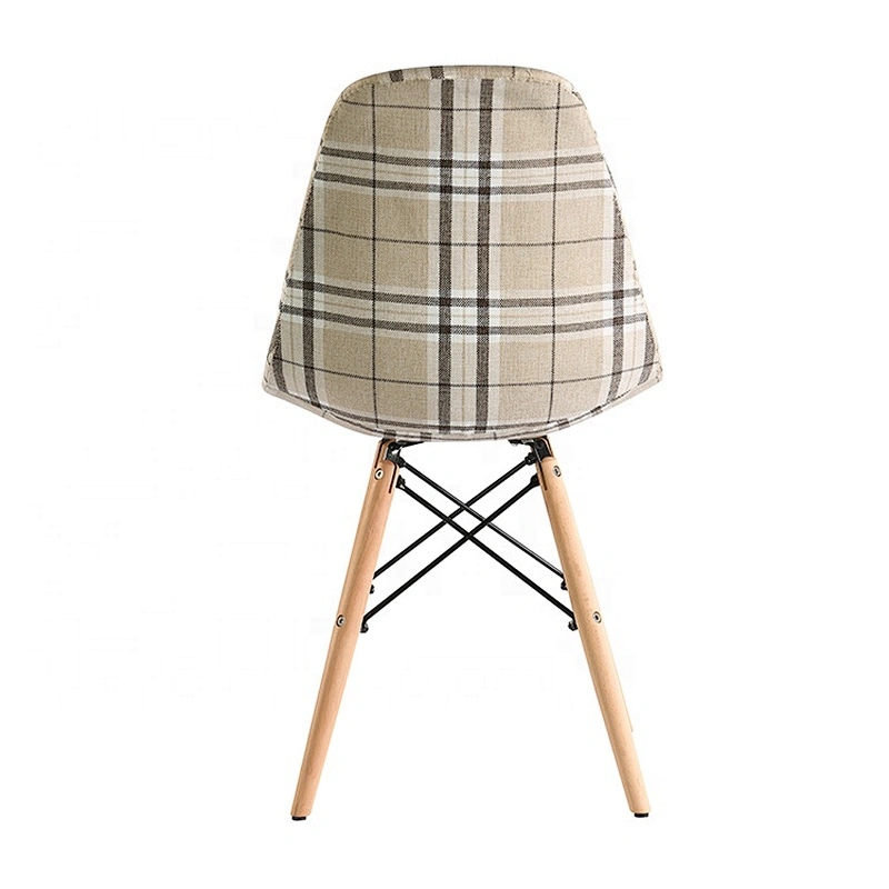 Dining room comfort upholstered leisure modern fabric chair