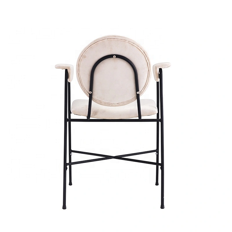 Modern furniture living room fabric upholstered arm chair