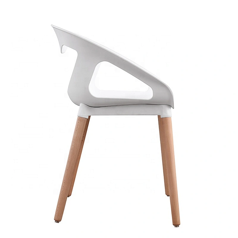 Modern Living Room Furniture Outdoor Colorful Dinning  PP Plastic Armchair
