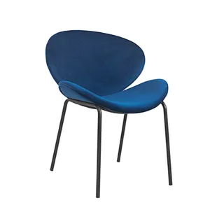 Customized available factory direct price modern upholstered dining chair