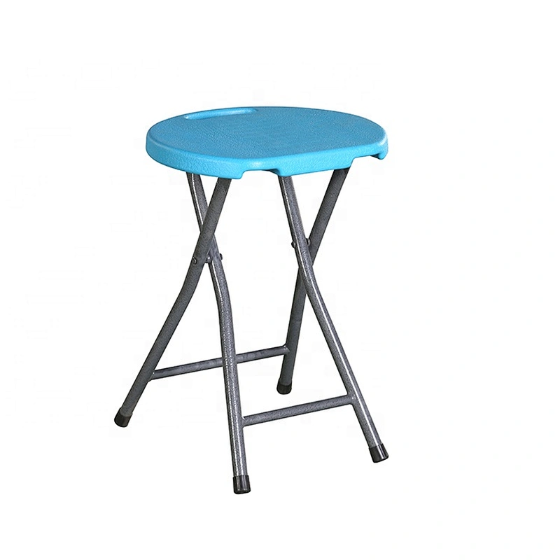 Cheap outdoor restaurant metal legs folding white plastic chair
