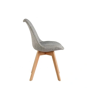 Simple creative room furniture wooden legs Dining tulip side chair