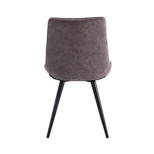 Modern Fabric Upholstered Armchair Leisure Dining Chair