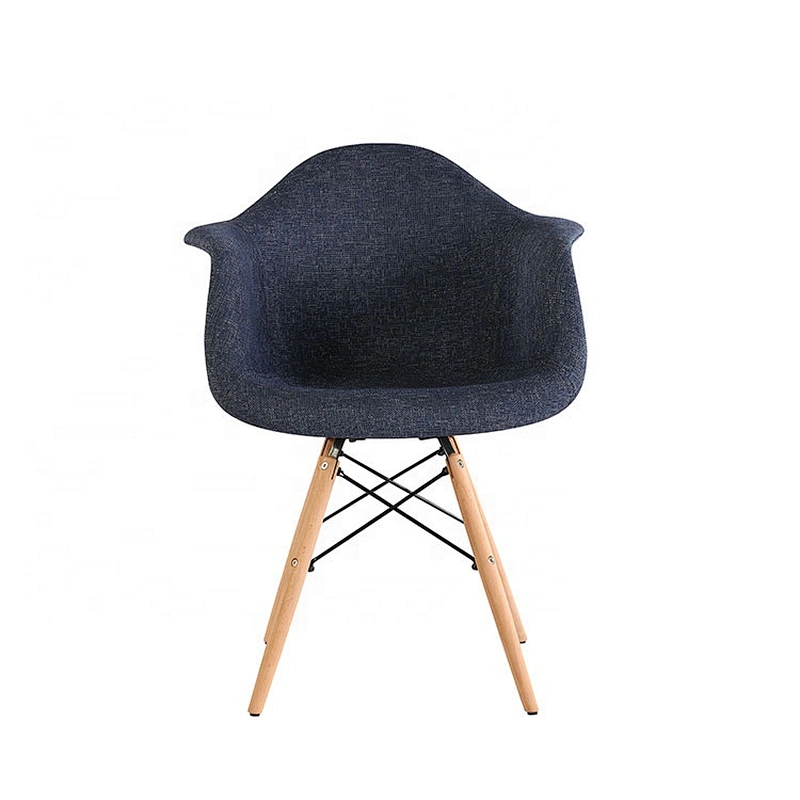 Low price Wholesale Plastic Wood legs Office Furniture Chair