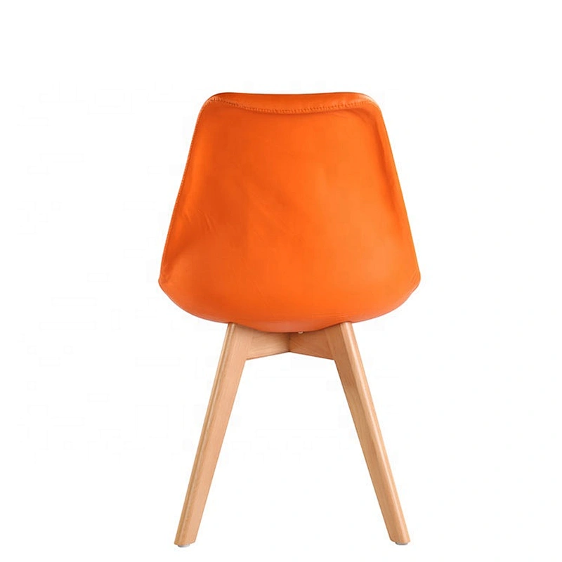 Stackable comfortable outdoor plastic dining chair