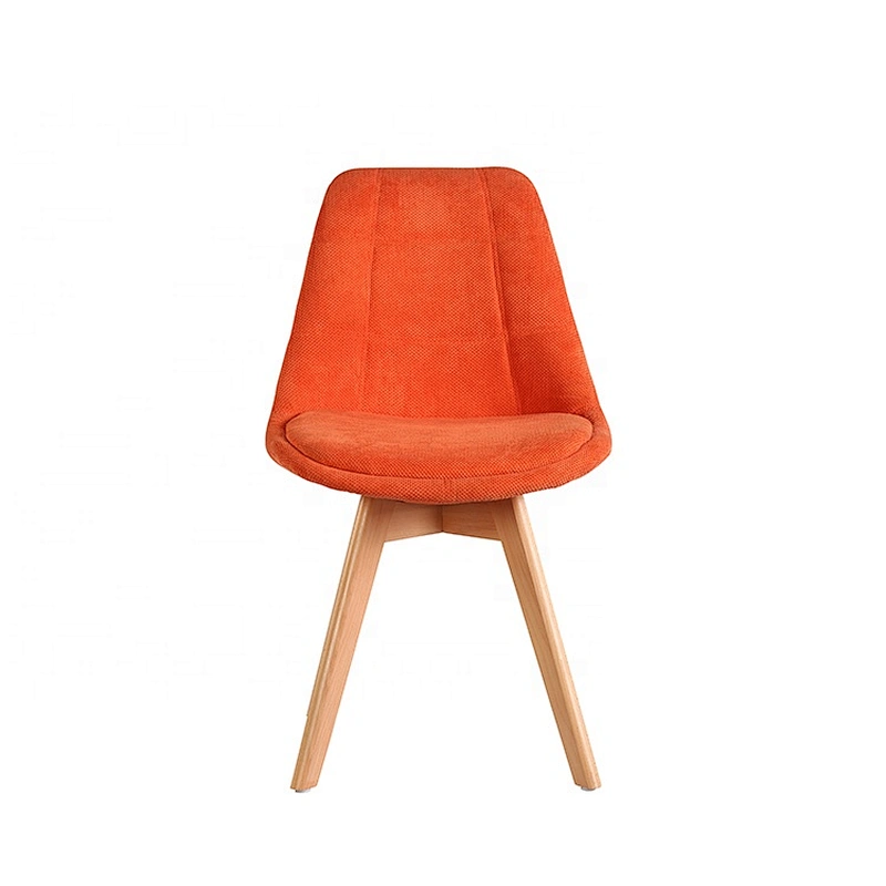 Living room modern wood leg french style tulip chair