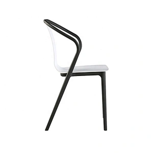 Popular classic high back creative metal dining chair modern