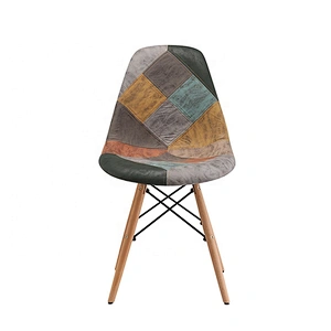 Leisure living modern furniture dining room patchwork chair