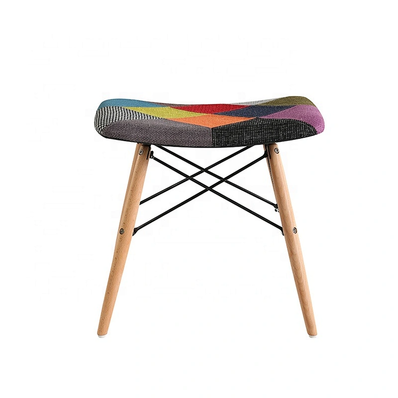 Vintage modern durable restaurant backless dining stool