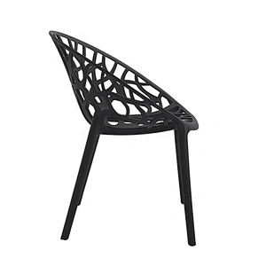 Furniture armless stackable hotel plastic chair events