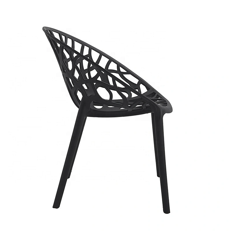 Furniture armless stackable hotel plastic chair events