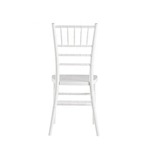 Wholesale luxury fashionable plastic white Wedding chair