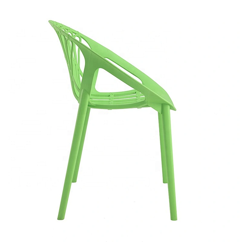 Cheap armless pink kitchen modern small plastic chair shell