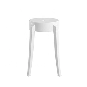 Full pp material restaurant lovely color pink plastic chair
