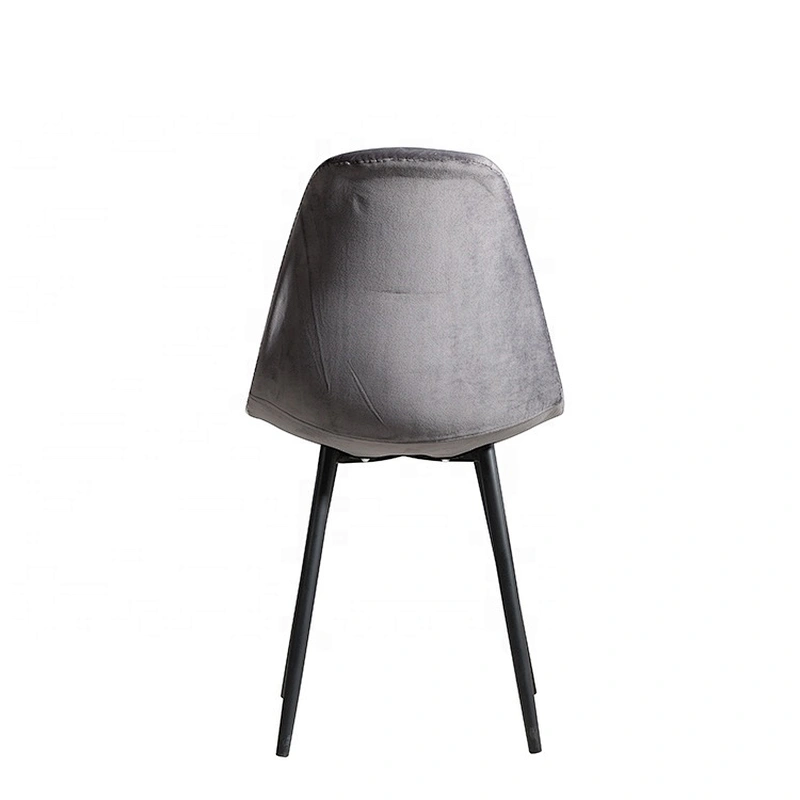 Dining hotel banquet home furniture simple style fabric metal chair leg