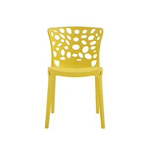 Wholesale furniture stackable modern dining chair plastic