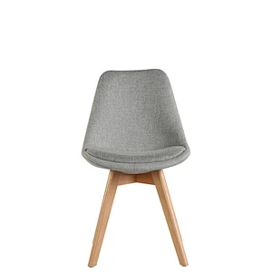 Living room wood legs plastic Barstool dining chair