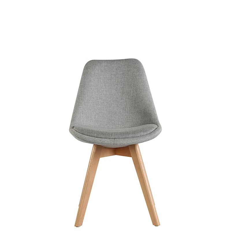 Living room wood legs plastic Barstool dining chair