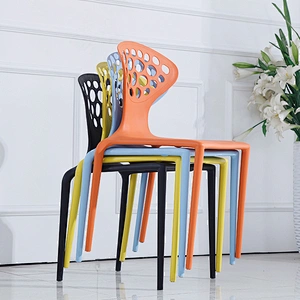 Elegant design dining furniture stackable plastic chair models and price for dining room living room