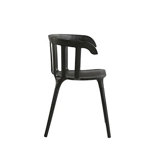 Cheap pp furniture restaurant kitchen stacking chair plastic