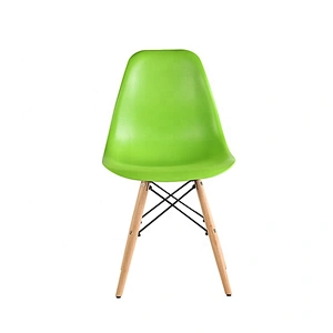 Wholesale commercial stackable green plastic garden chair