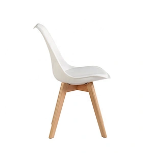 Stackable PU leather cushion colorful barstool modern