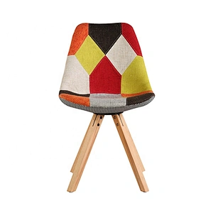 Restaurant use modern dining living room dinning fabric chair