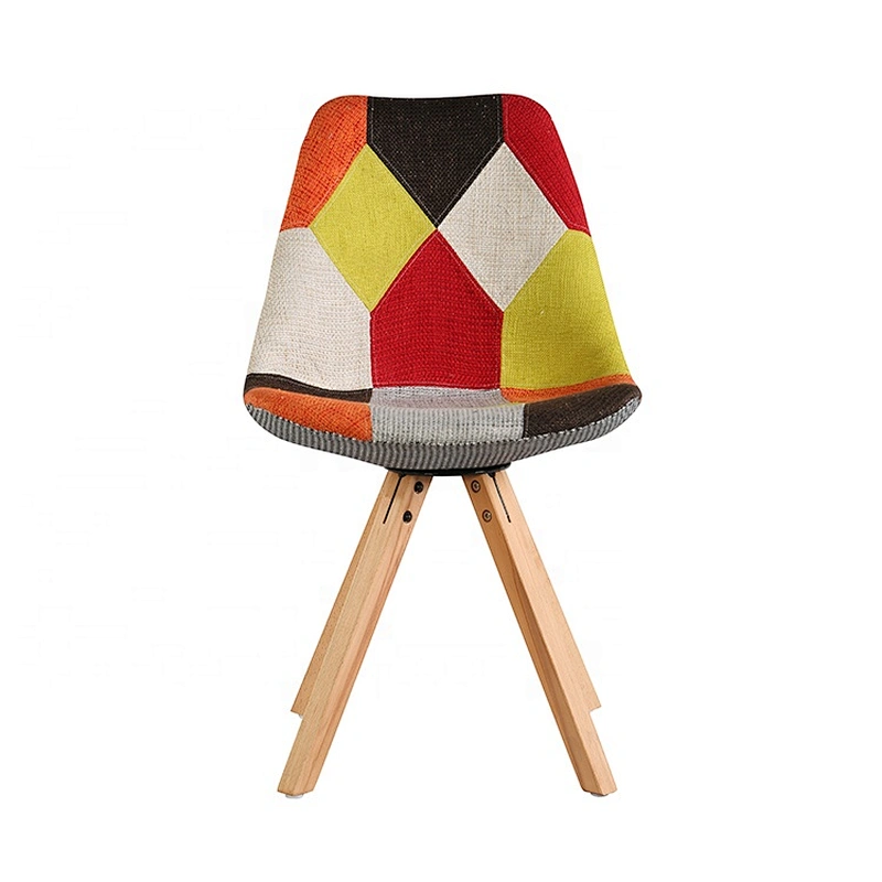 Restaurant use modern dining living room dinning fabric chair