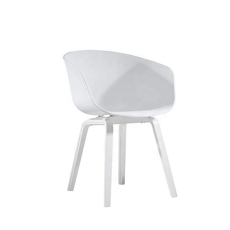 Colorful Plastic modern outdoor pp arm dining chair