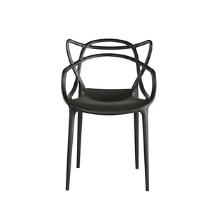 Newest design style classic beautiful vogue colorful plastic outdoor banquet garden chair