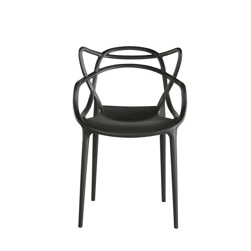 Newest design style classic beautiful vogue colorful plastic outdoor banquet garden chair
