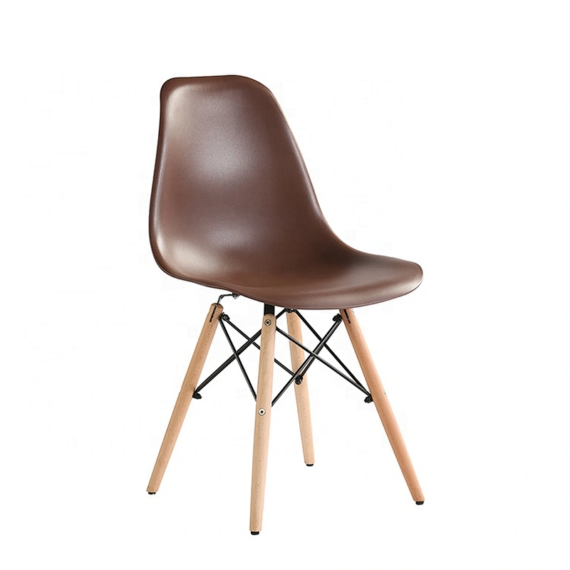 Modern dining home furniture stackable plastic adult chair