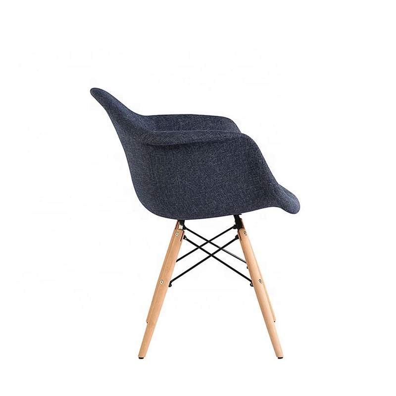 China 2019 Modern Upholstered Dining Armrest Dining Chair