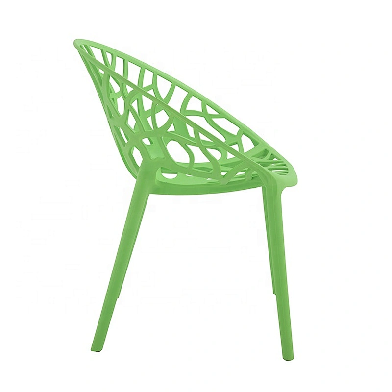 Restaurant cafe bistro dining room durable plastic chair design
