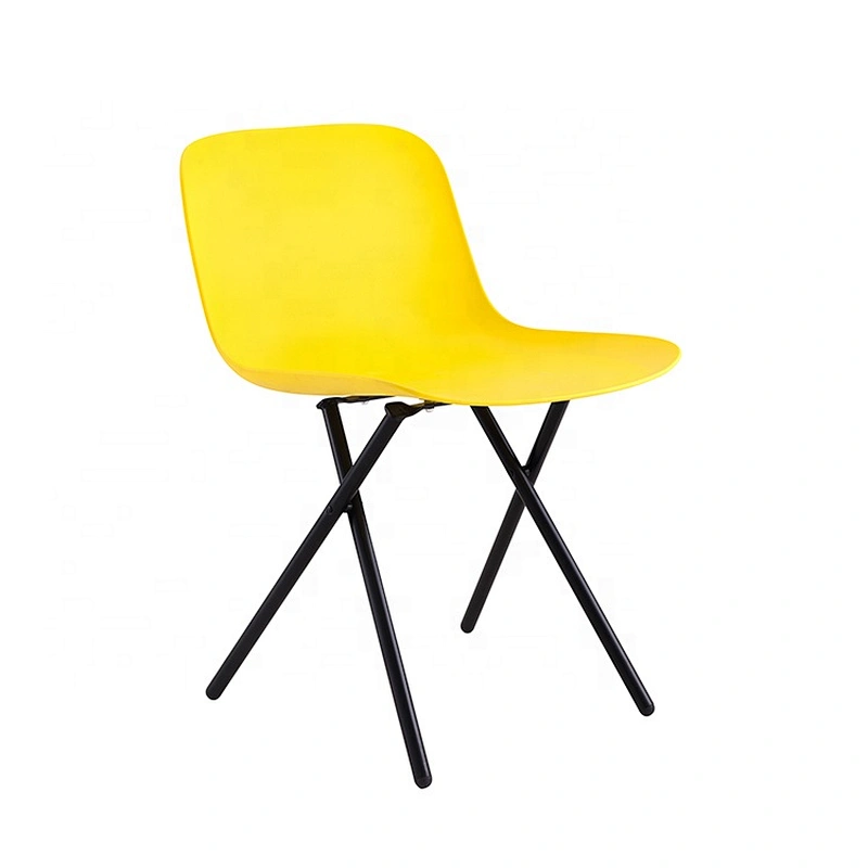 Waiting dining comfortable school students metal leg plastic chair