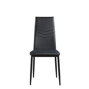 Cheap Metal Leg Retro Industrial Cafeteria Restaurant Dining Chair