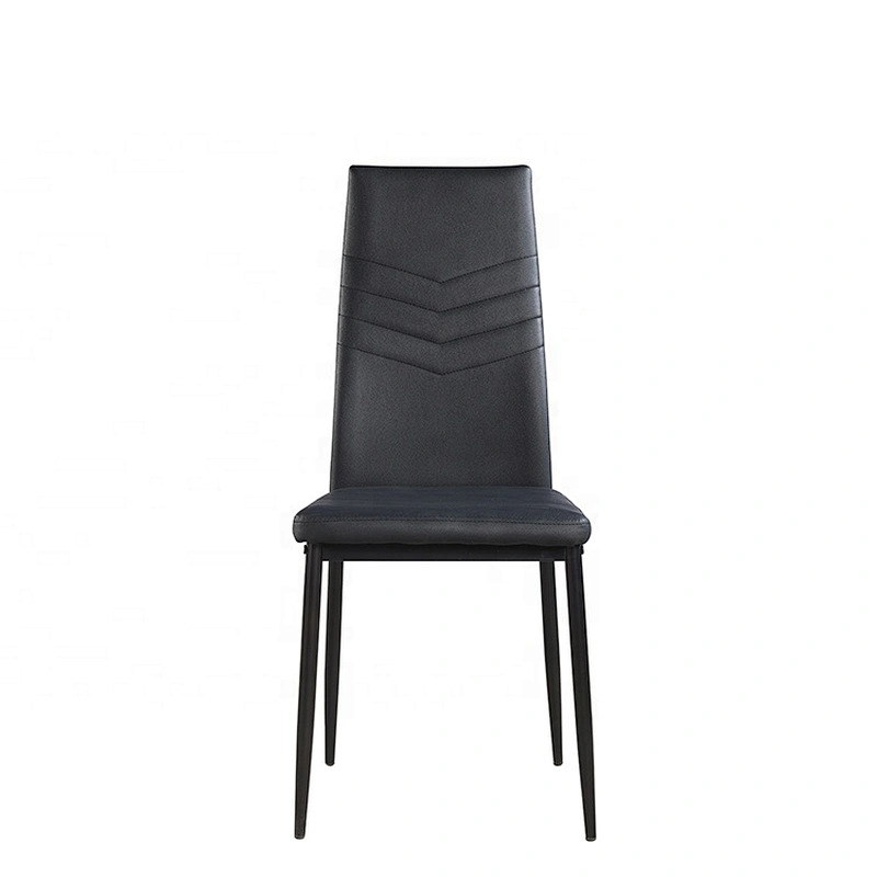 Cheap Metal Leg Retro Industrial Cafeteria Restaurant Dining Chair