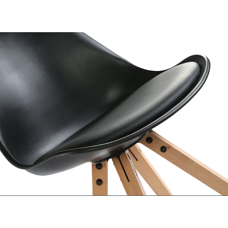 Wholesale Modern Plastic Chair With Cushion for Living room, dining room