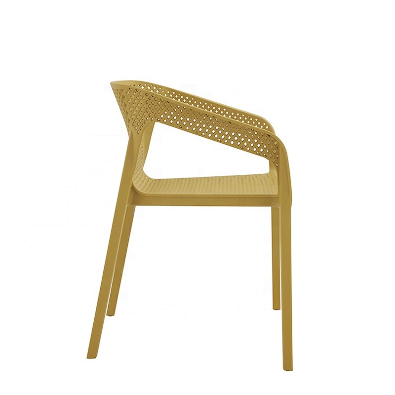 Room restaurant furniture stackable fancy plastic dine chair