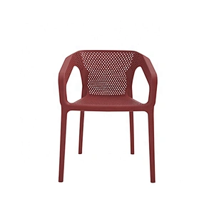 Heavy duty stackable dinning PP material plastic chair