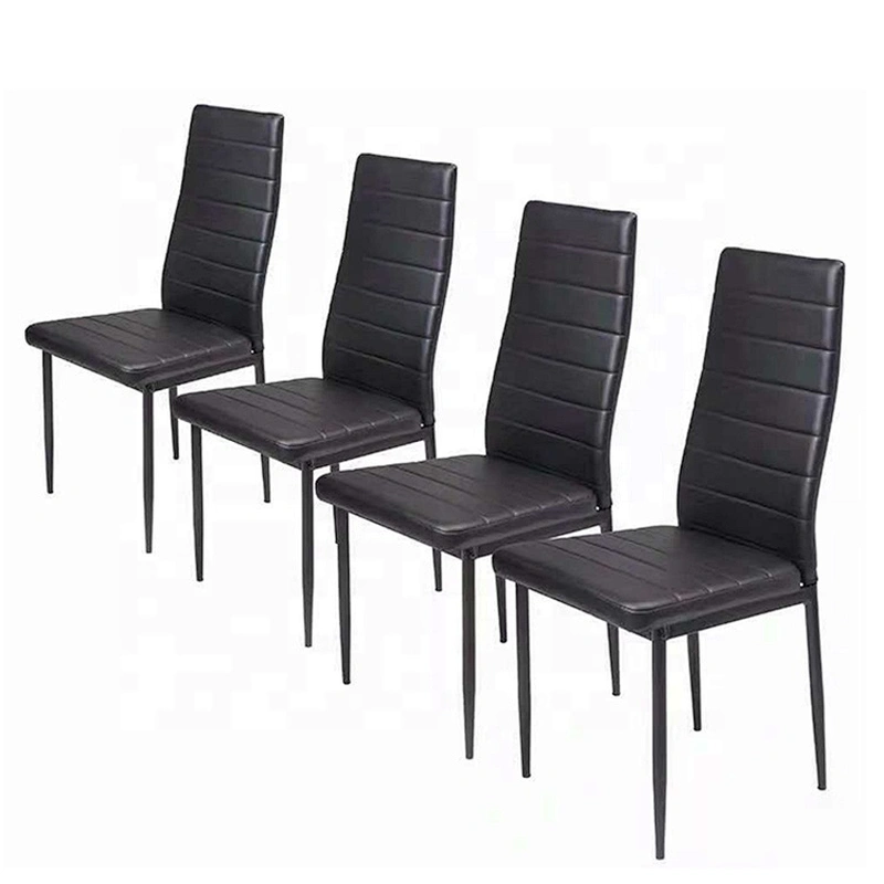 High back armless lifting executive office leather chair