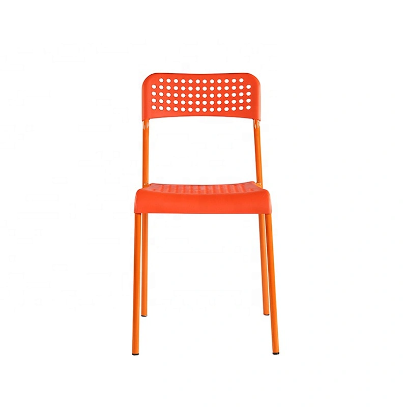 Stackable restaurant hotel canteen modern Outdoor adult Eco-friendly Plastic Dining Chairs