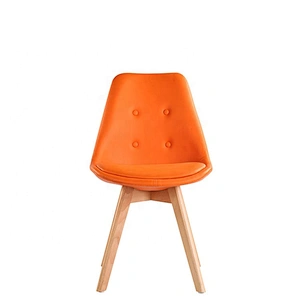 Stackable comfortable outdoor plastic dining chair