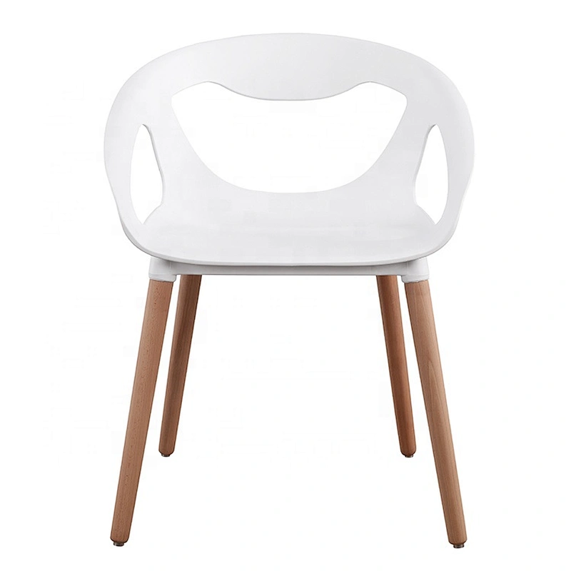 Modern Living Room Furniture Outdoor Colorful Dinning  PP Plastic Armchair