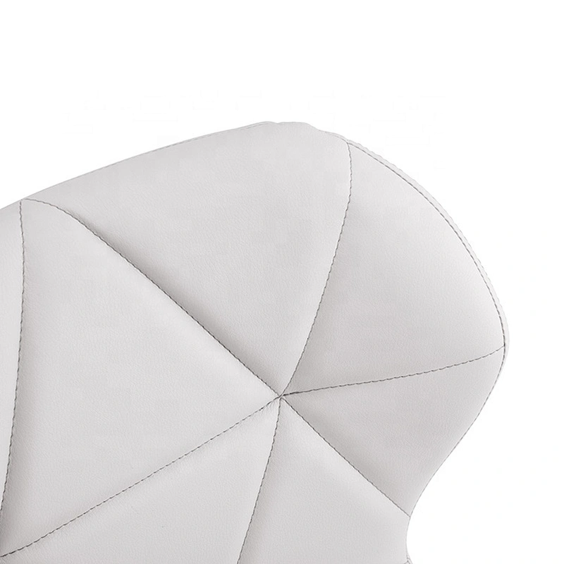 Restaurant banquet modern white adjustable swivel barstool